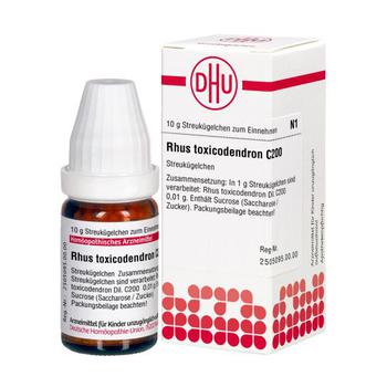 RHUS TOXICODENDRON C 200 Globuli
