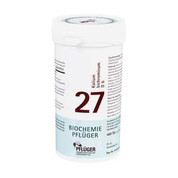 BIOCHEMIE Pflüger 27 Kalium bichromicum D 6 Tabl.