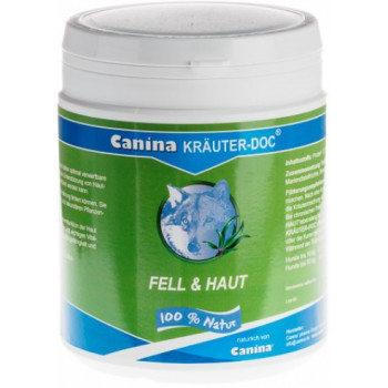 CANINA Kräuter-Doc Fell&Haut Pulver vet.