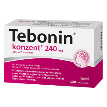 TEBONIN konzent 240 mg Filmtabletten