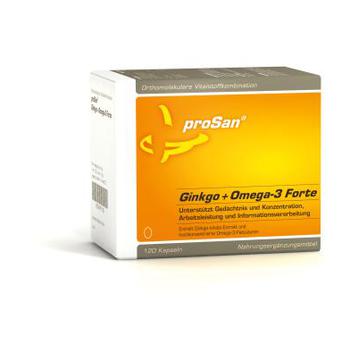 PROSAN Ginkgo+Omega-3 Forte Kapseln