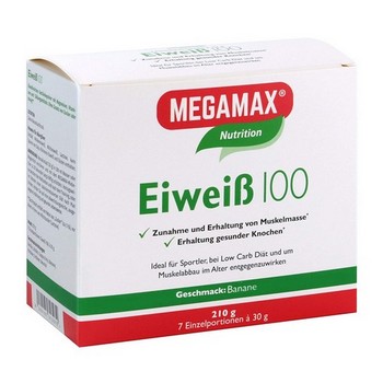 EIWEISS 100 Banane Megamax Pulver