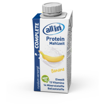 ALLIN Complete Protein Mahlzeit Banane