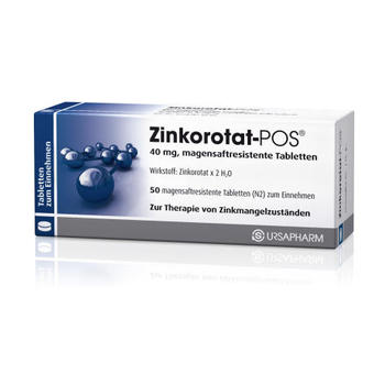 ZINKOROTAT POS magensaftresistente Tabletten